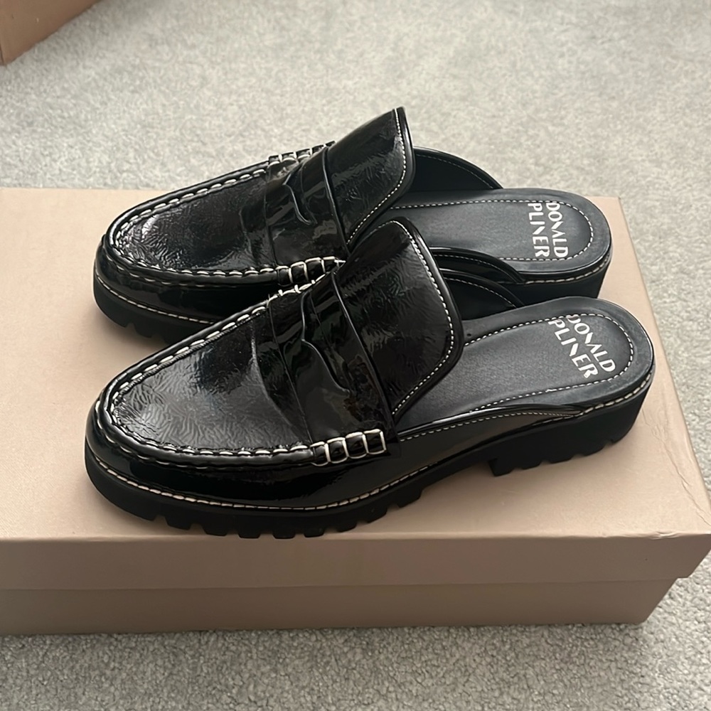 Donald Pliner Penny Loafer Mule